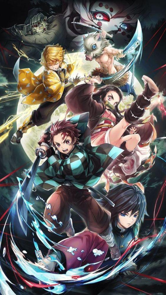 demon slayer collage