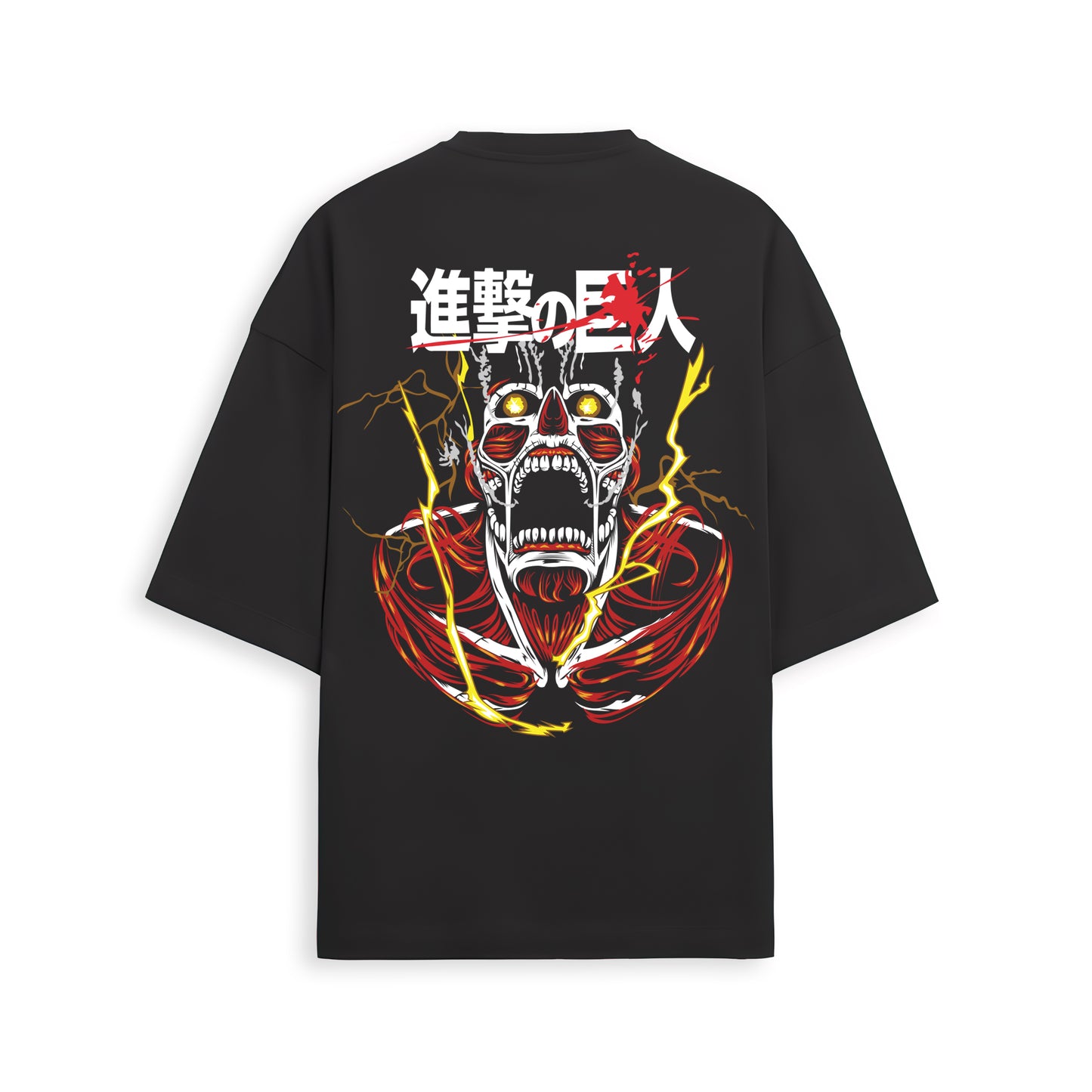 Colossal Titan Transformation Oversized T-shirt - Attack On Titan
