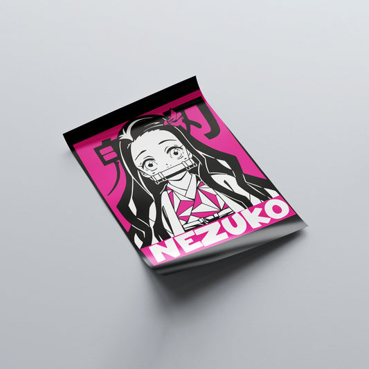 Baby Nezuko Kamado Poster - Demon Slayer - Weebshop