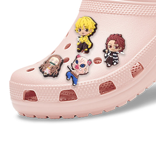 Demon Slayer Crocs Accessories Set of 4