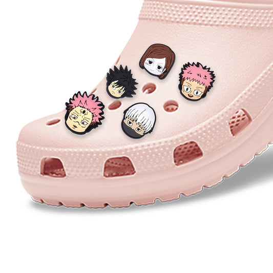Jujutsu Kaisen Crocs Accessories Set of 5
