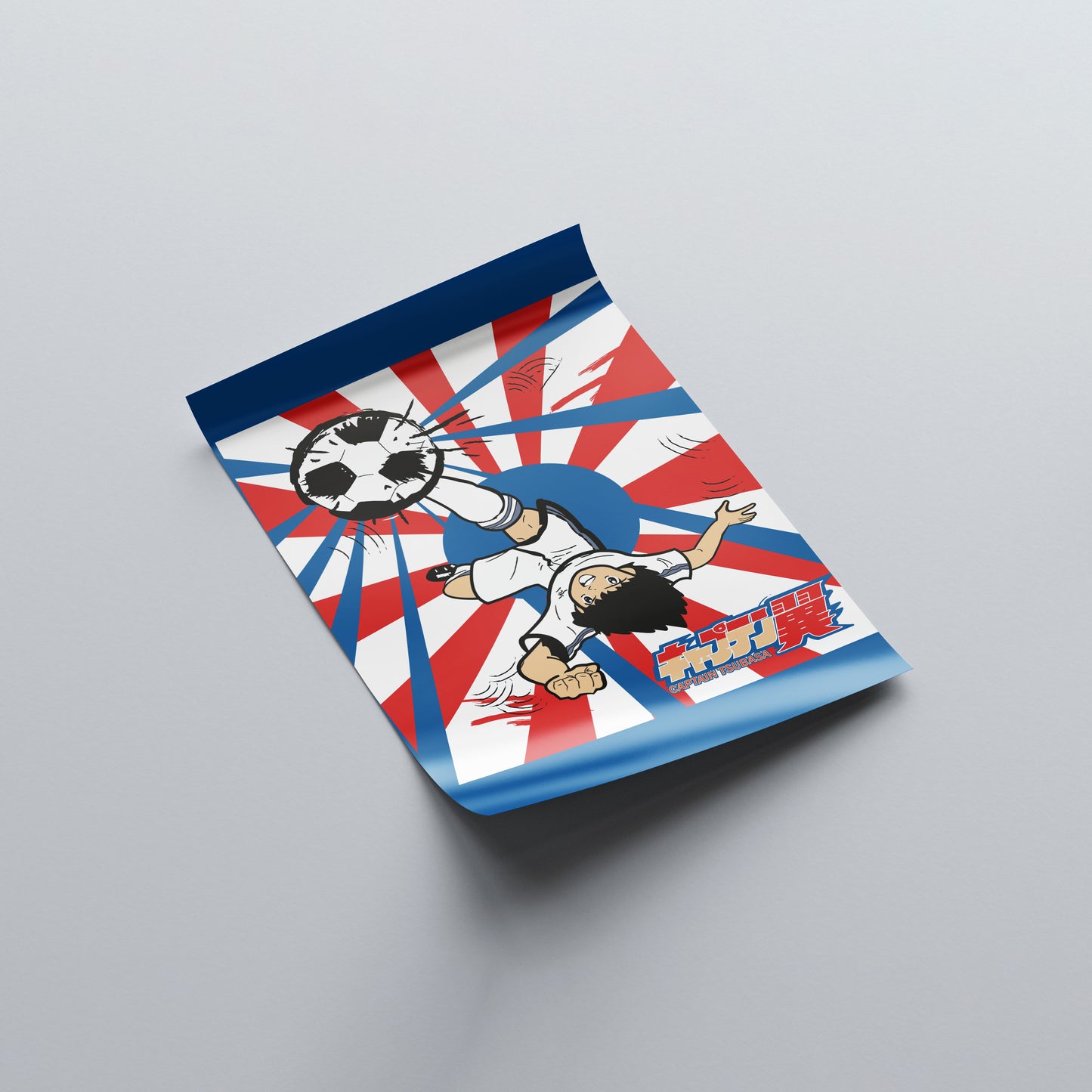 Captain Tsubasa Bicycle Kick Poster - Weebshop