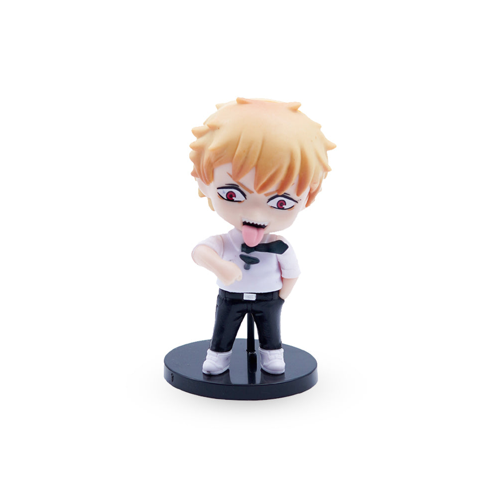 Denji Tongue Out Chibi Figurine - Chainsaw Man