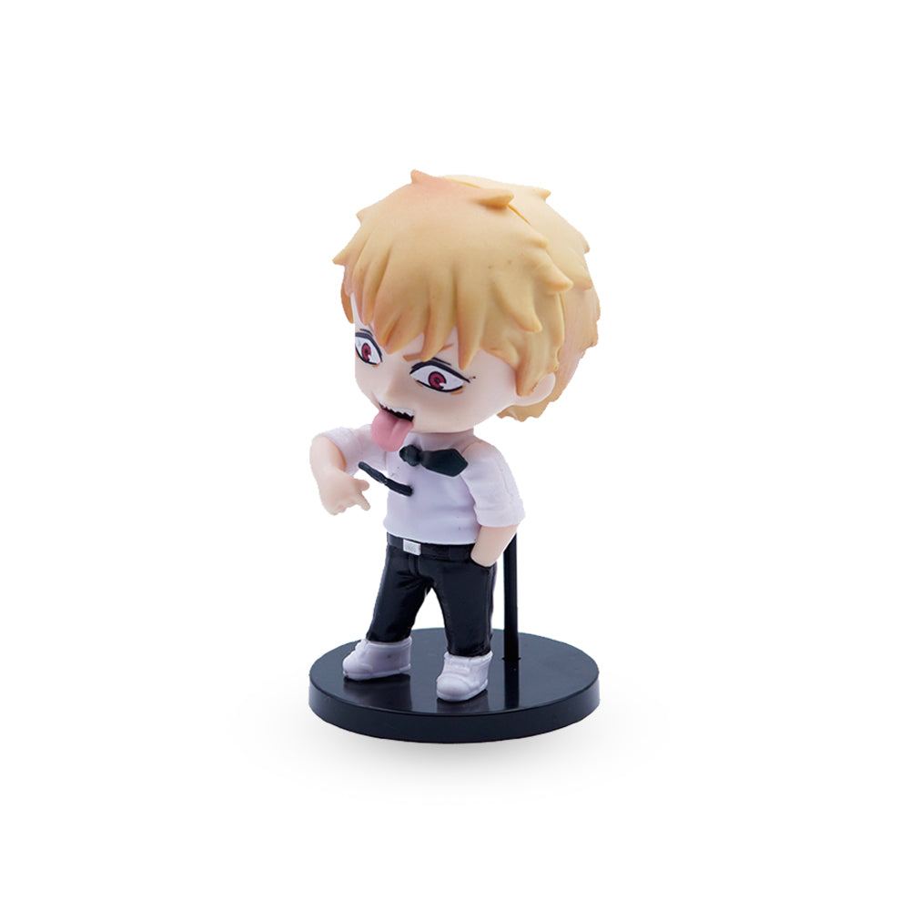 Denji Tongue Out Chibi Figurine - Chainsaw Man