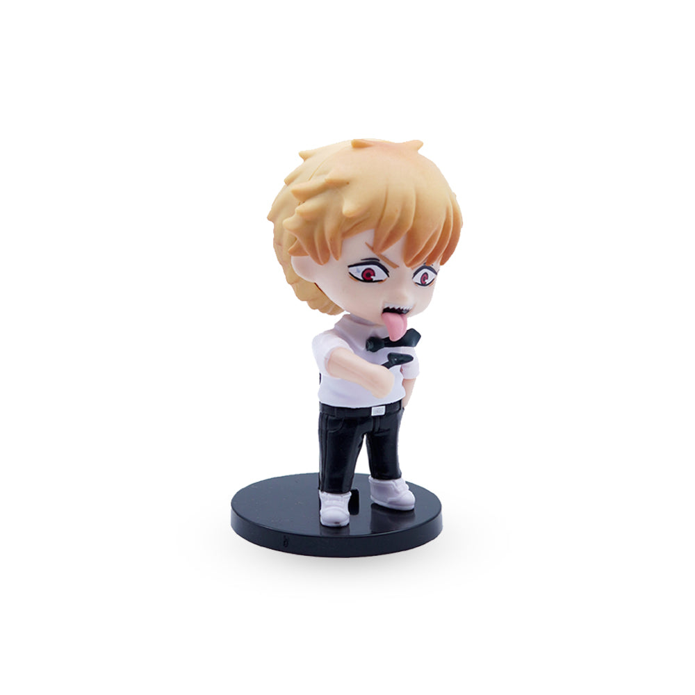 Denji Tongue Out Chibi Figurine - Chainsaw Man