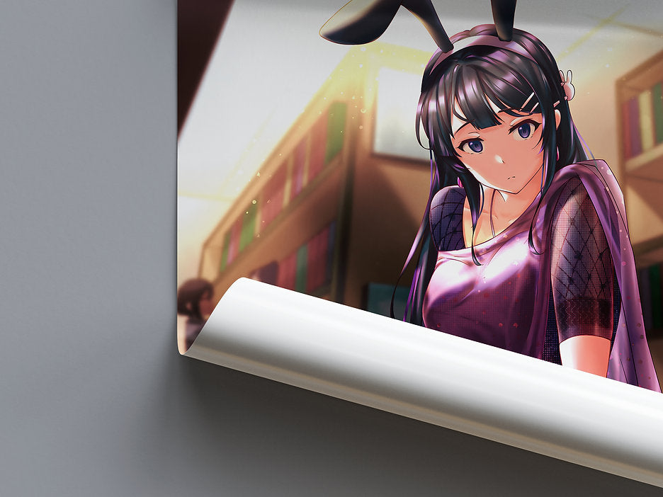 Desi Bunny Girl Senpai Poster - Weebshop