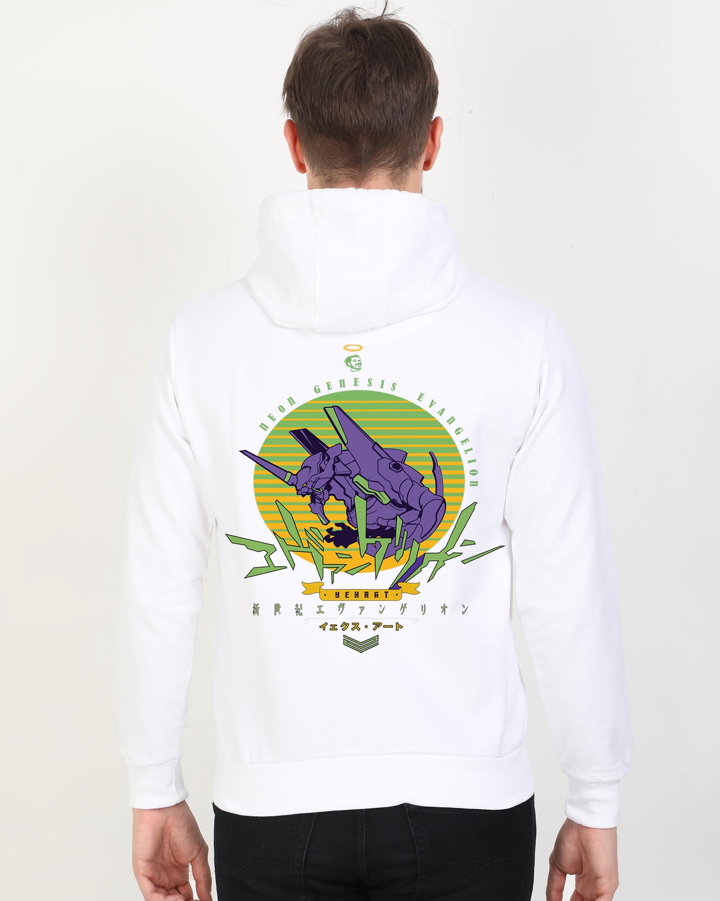 Evangelion Unit-01 (Eva-01) Hoodie - Neon Genesis Evangelion - Weebshop