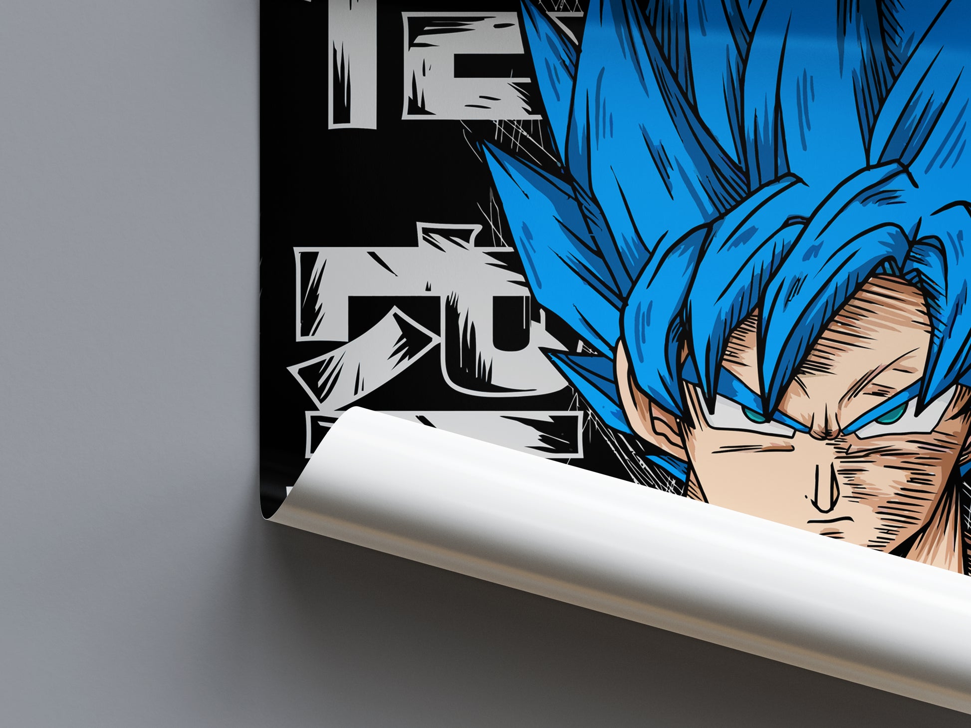 Goku Super Saiyan Blue Poster - Dragon Ball - Weebshop