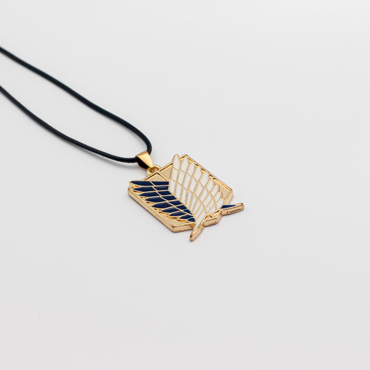 Survey Corps Gold Pendant - Attack On Titan - Weebshop