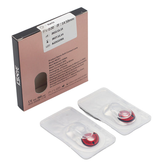 Itachi Uchiha Sharingan Contact Lens - Naruto - Weebshop