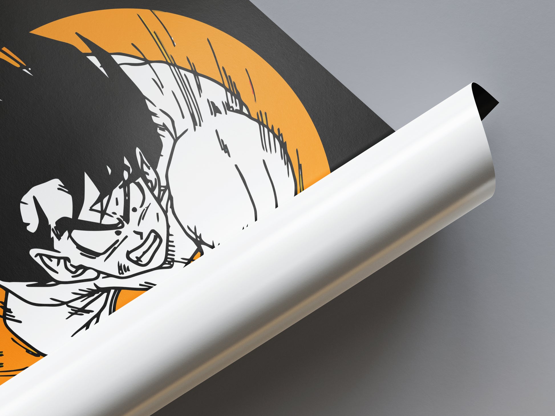 Kakarot Saiyan Poster - Dragon Ball - Weebshop