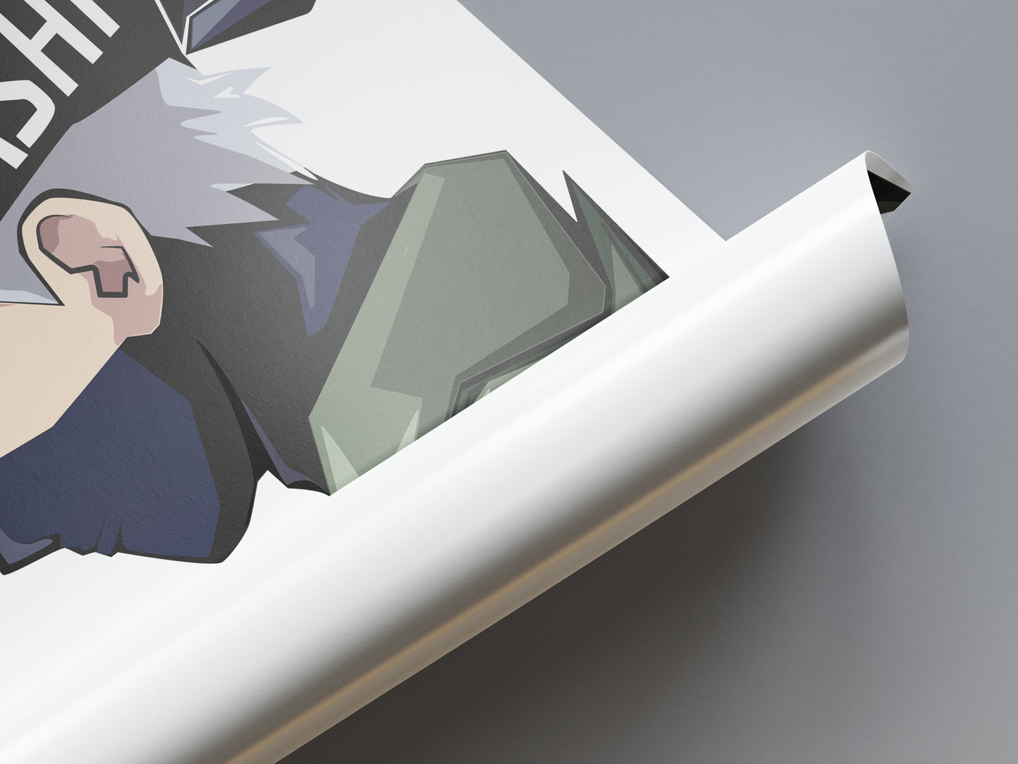 Kakashi Hatake Abstract Art Poster - Naruto - Weebshop