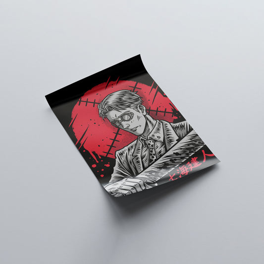 Kento Nanami Slaughter Demon Poster - Jujutsu Kaisen - Weebshop