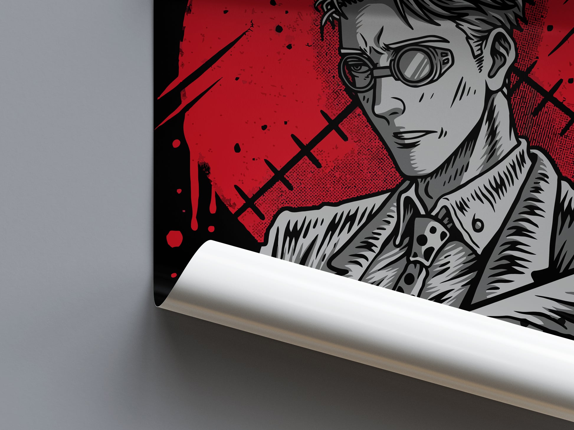 Kento Nanami Slaughter Demon Poster - Jujutsu Kaisen - Weebshop