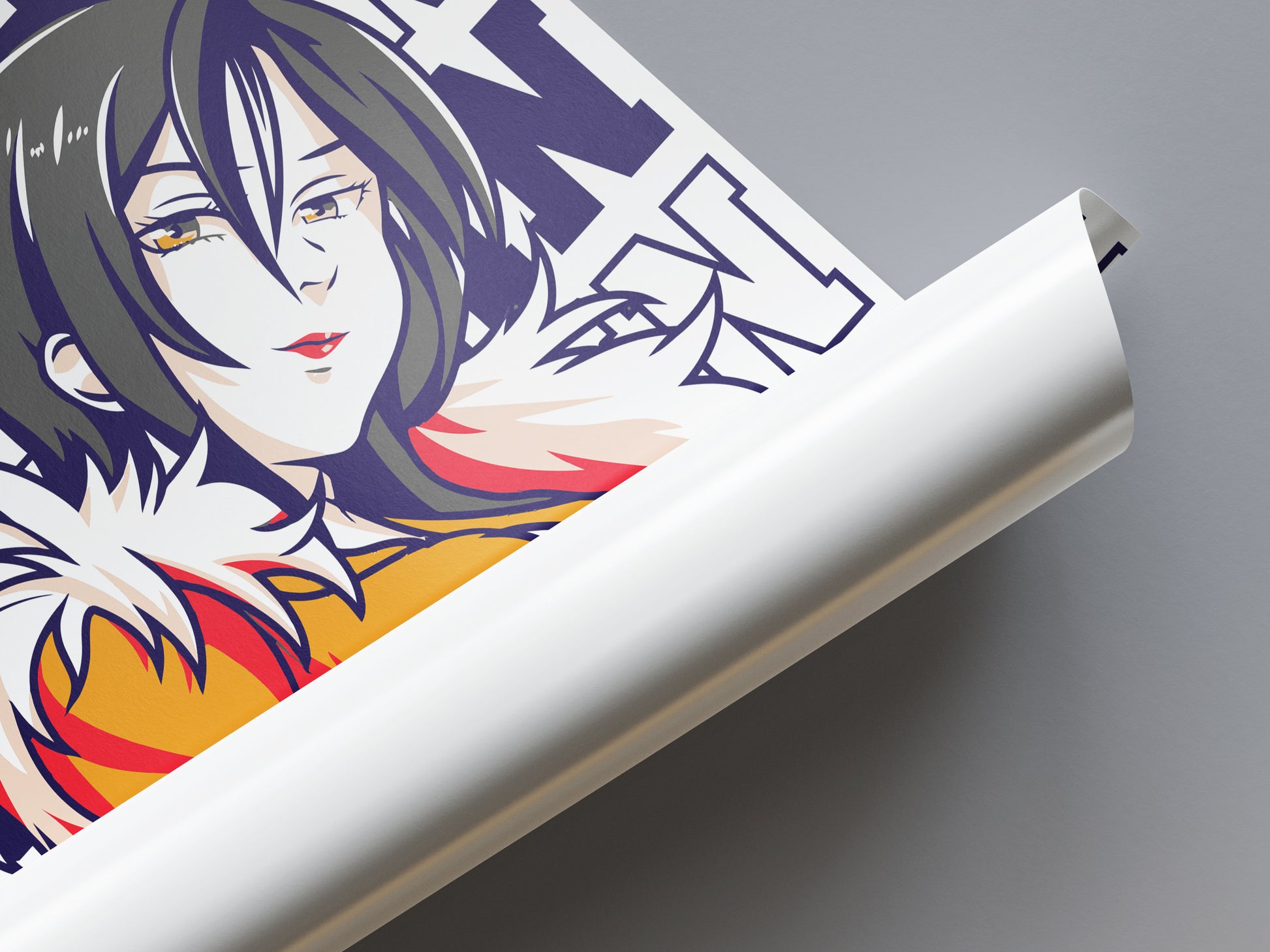 Merlin Portrait Poster - The Seven Deadly Sins - Weebshop