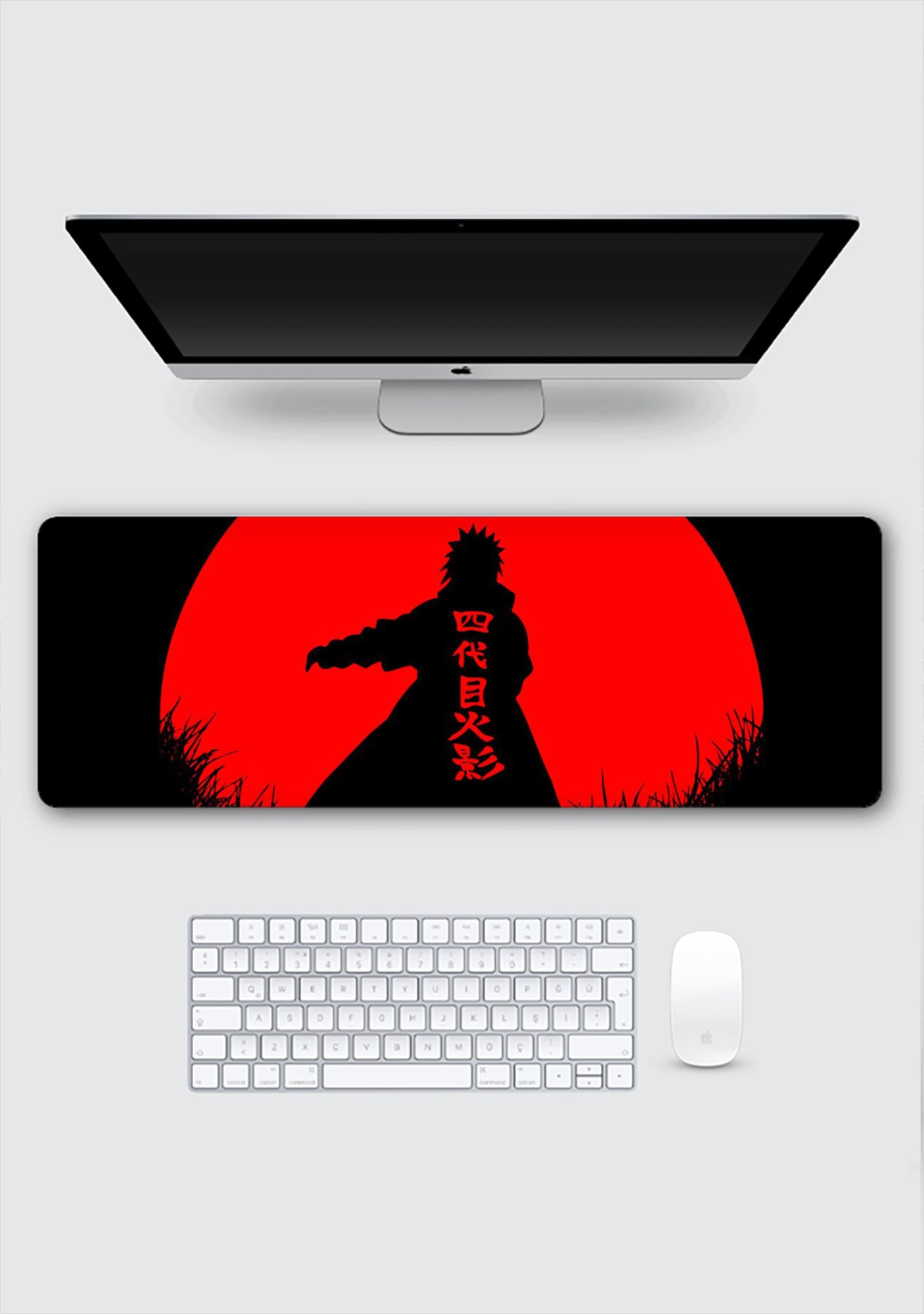 Minato Namikaze Desk Mat