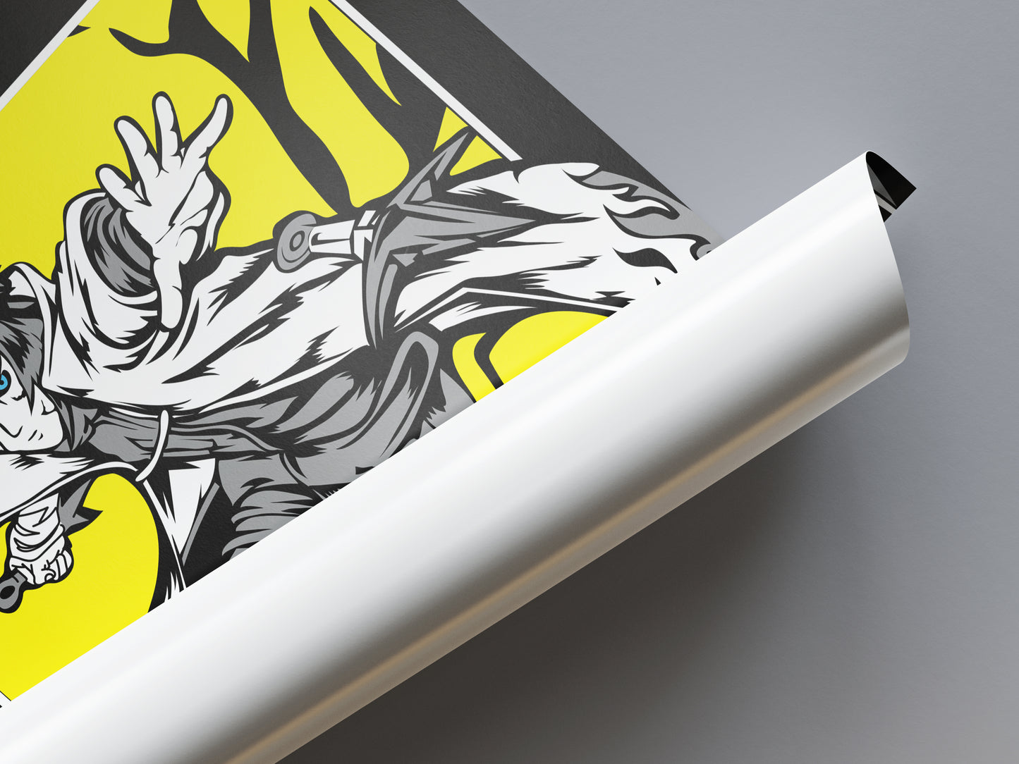 Minato Namikaze Reanimated Poster - Naruto - Weebshop