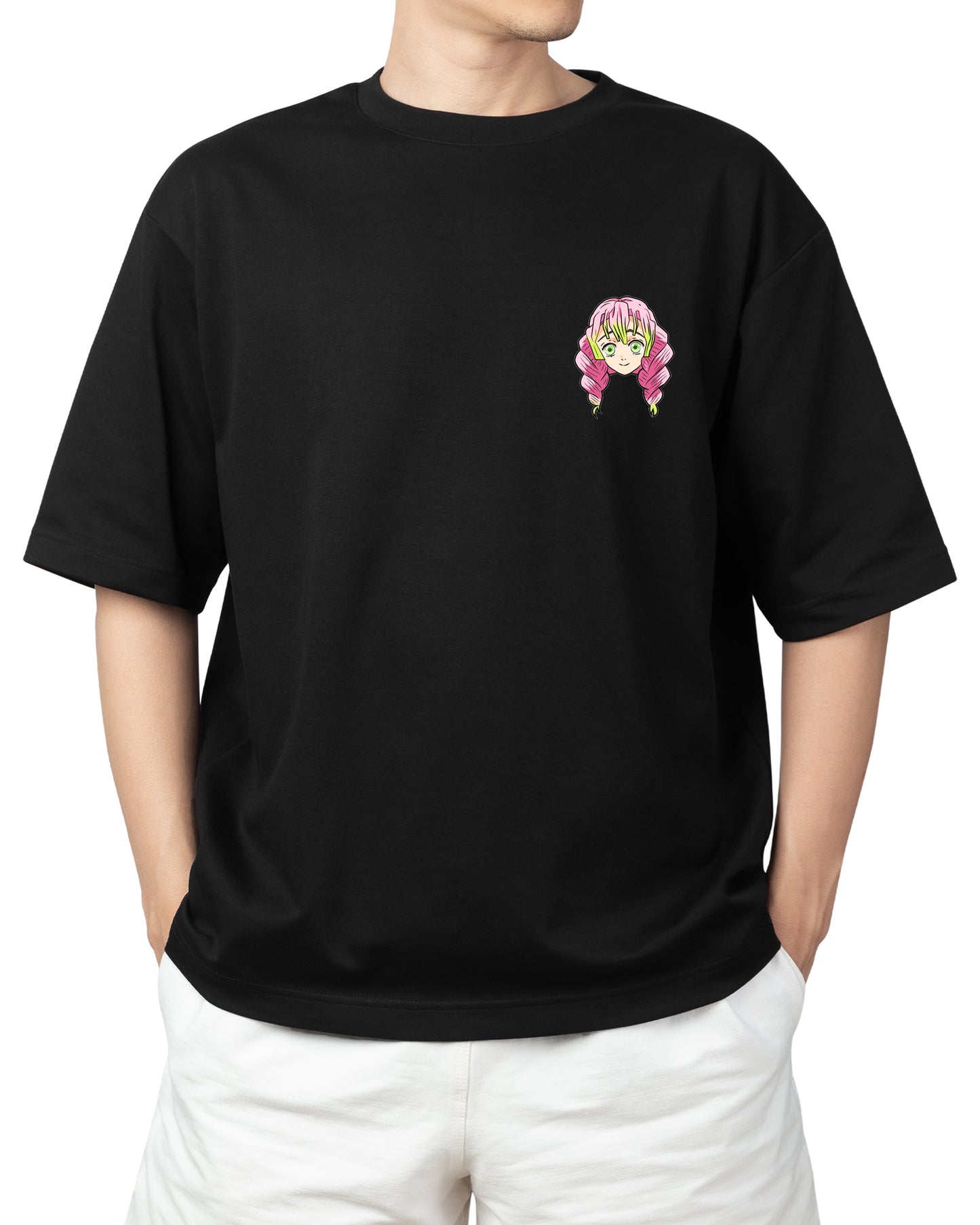 Mitsuri kanroji Oversized T-shirt - Demon Slayer - Weebshop