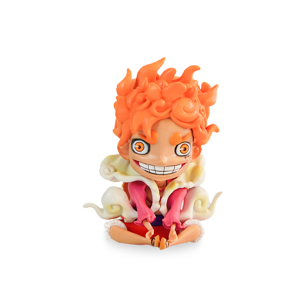 Monkey D Luffy Gear 5 Orange Hair Chibi Figurine - One Piece