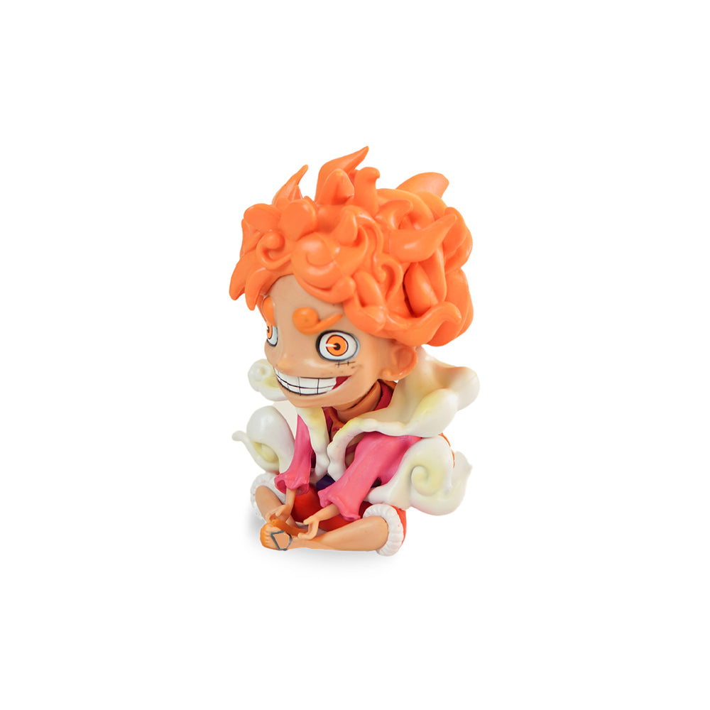 Monkey D Luffy Gear 5 Orange Hair Chibi Figurine - One Piece