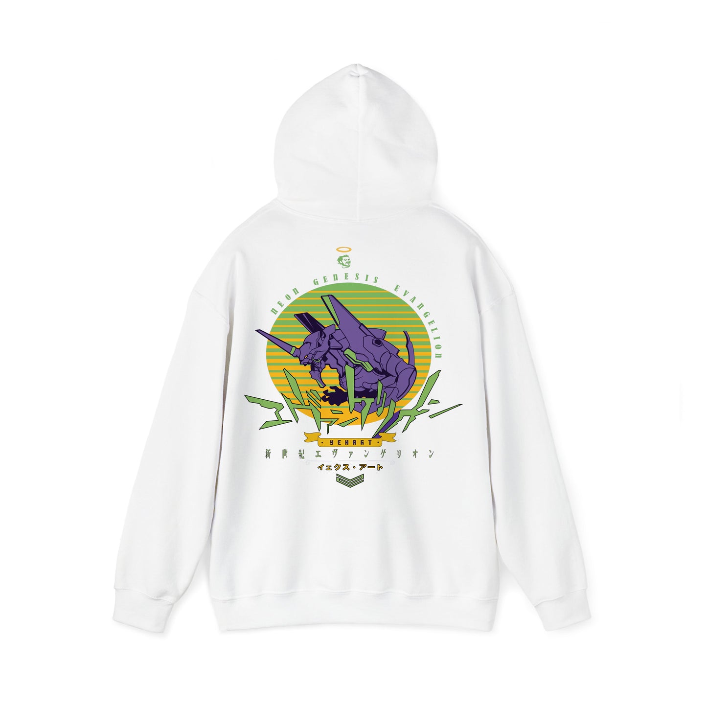 Evangelion Unit-01 (Eva-01) Hoodie - Neon Genesis Evangelion - Weebshop