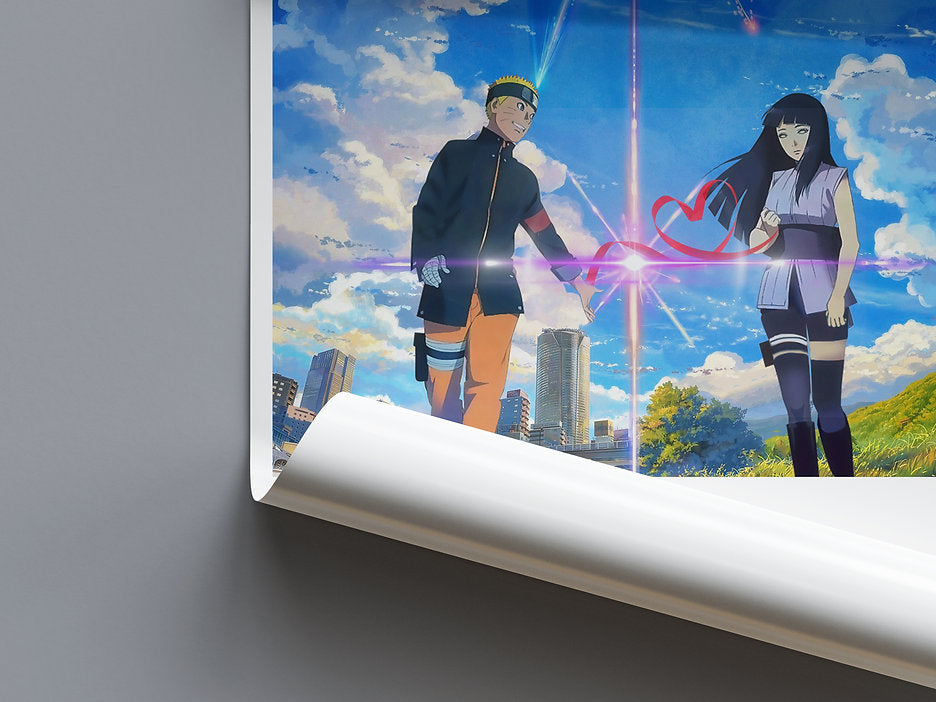 NaruHina x Your Name Poster - Naruto - Weebshop