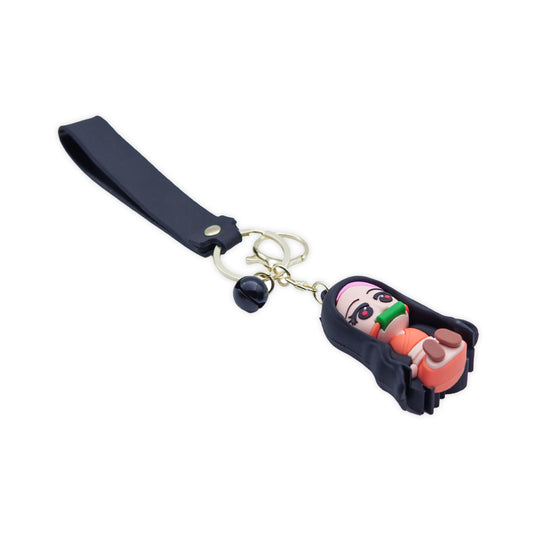 Nezuko Kamado Rubber Keychain - Demon Slayer