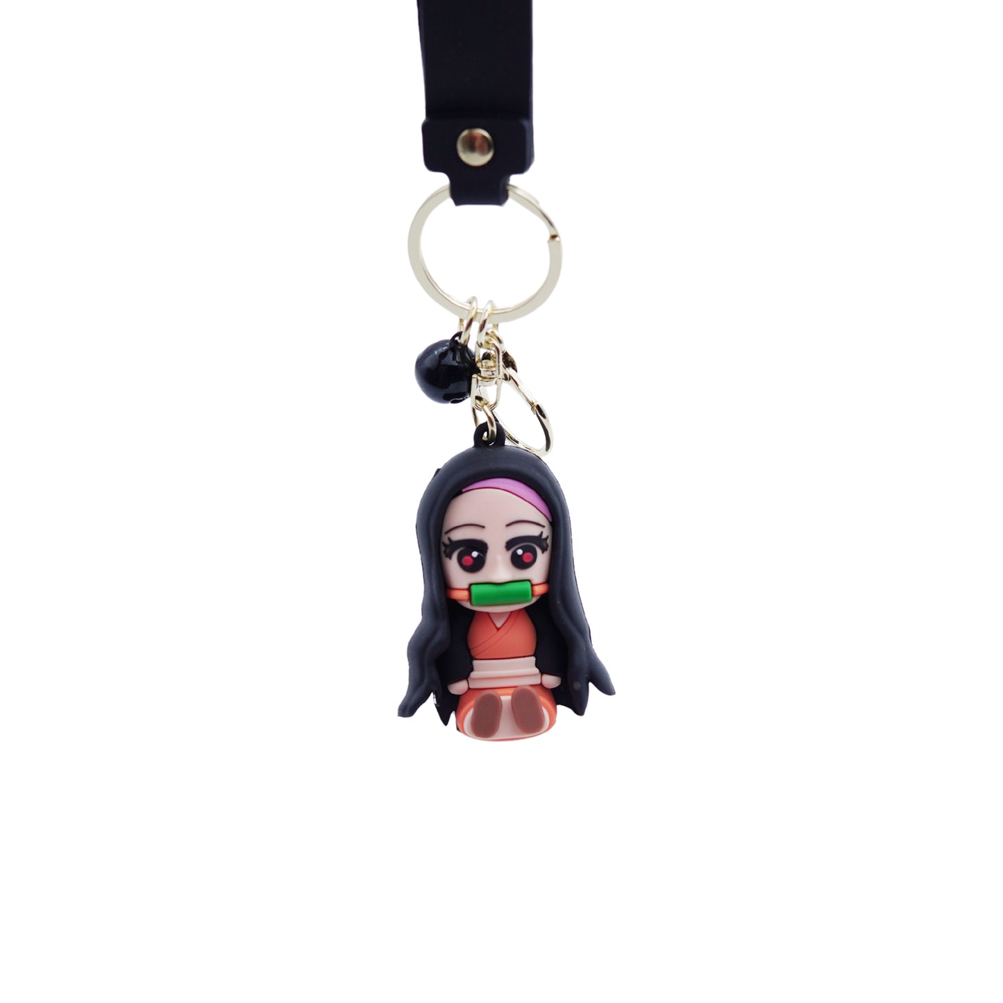 Nezuko Kamado Rubber Keychain - Demon Slayer