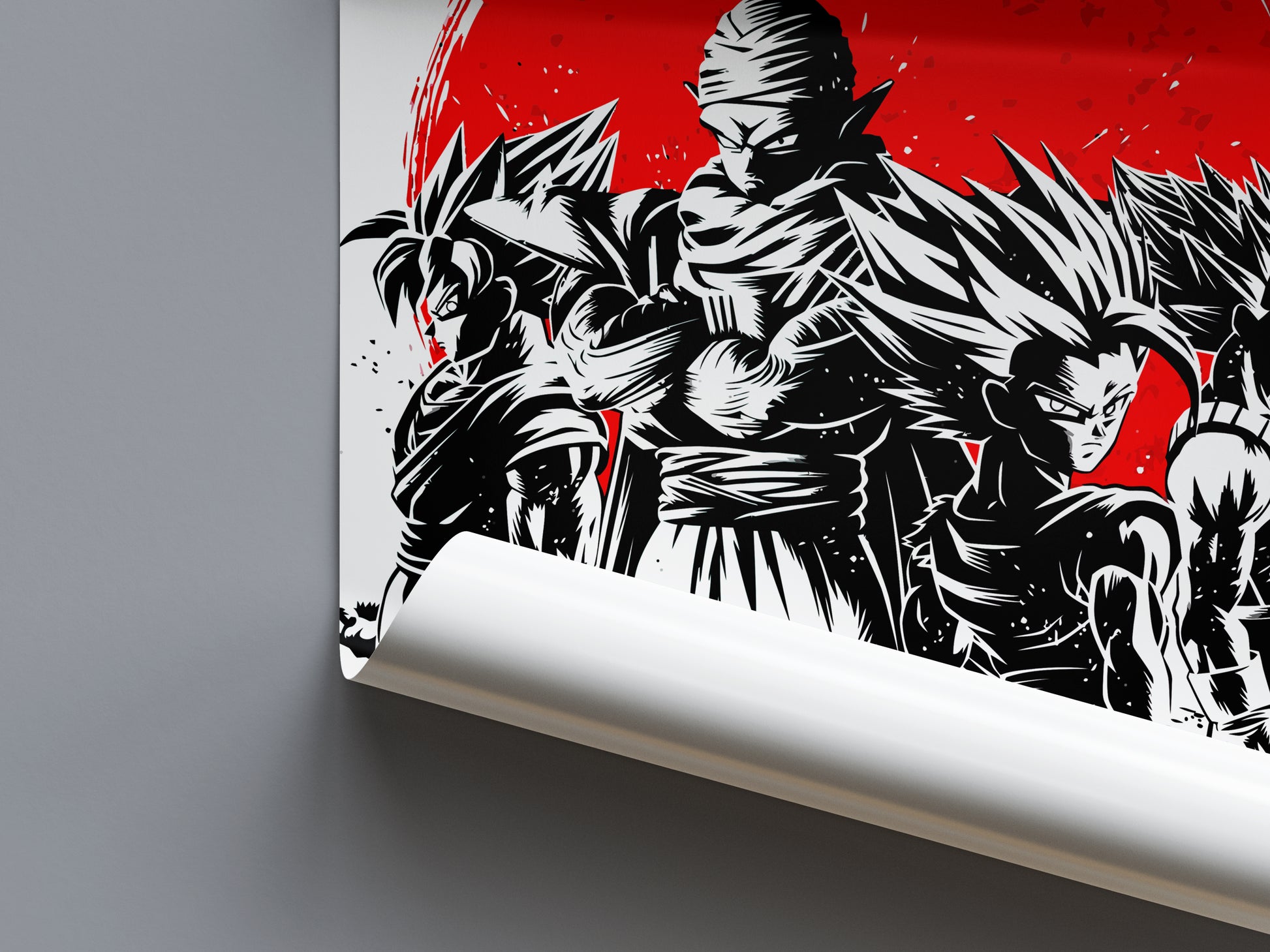 OG Dragon Ball Z Squad Poster - Dragon Ball - Weebshop