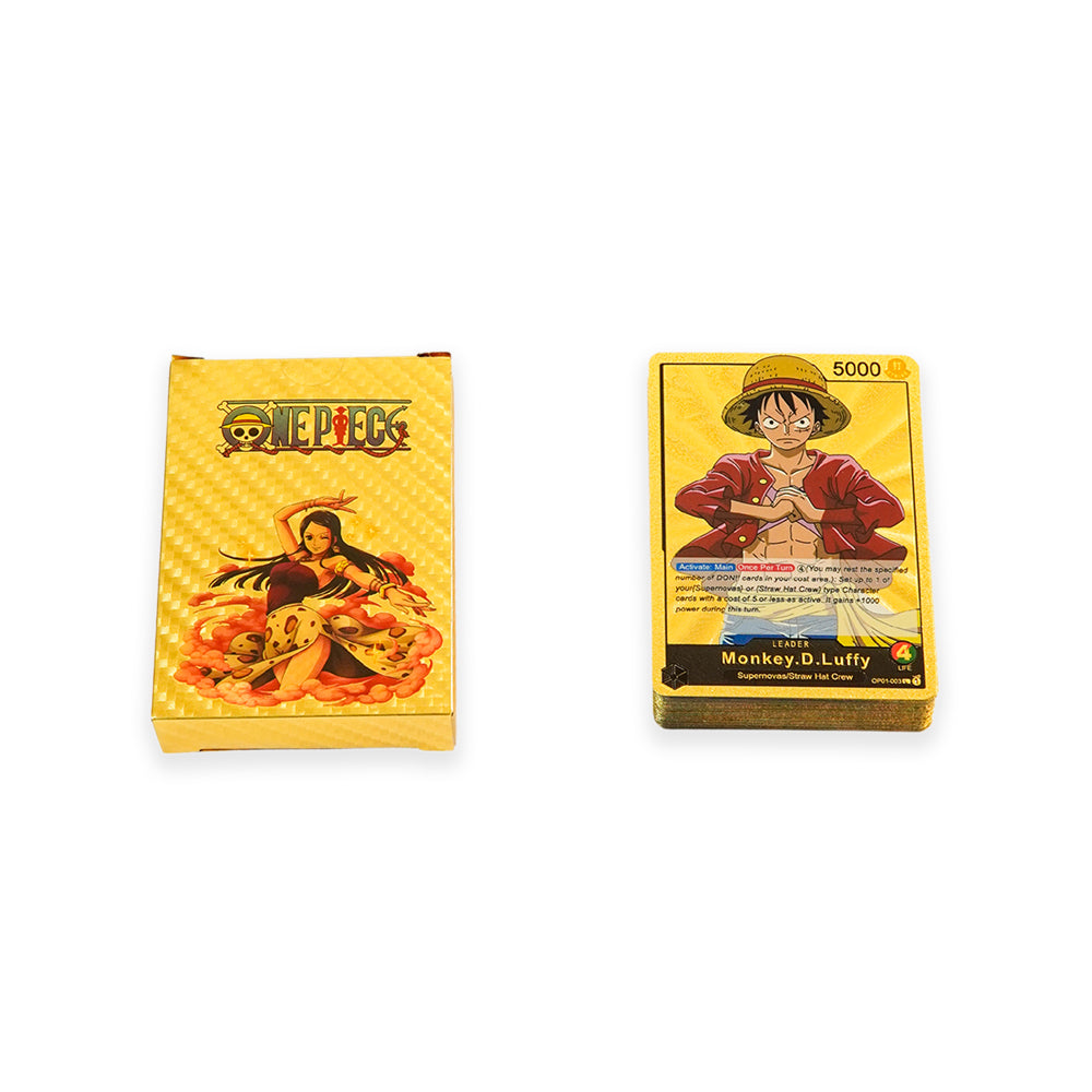 One Piece Gold Trading Cards