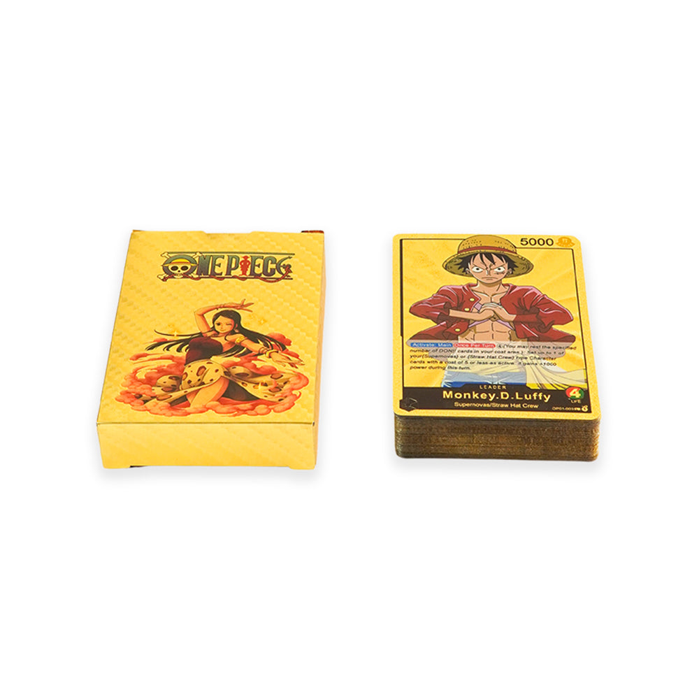 One Piece Gold Trading Cards