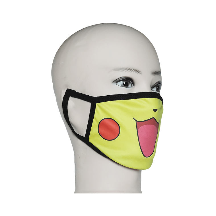 Pikachu Cute Face Mask - Pokemon - Weebshop