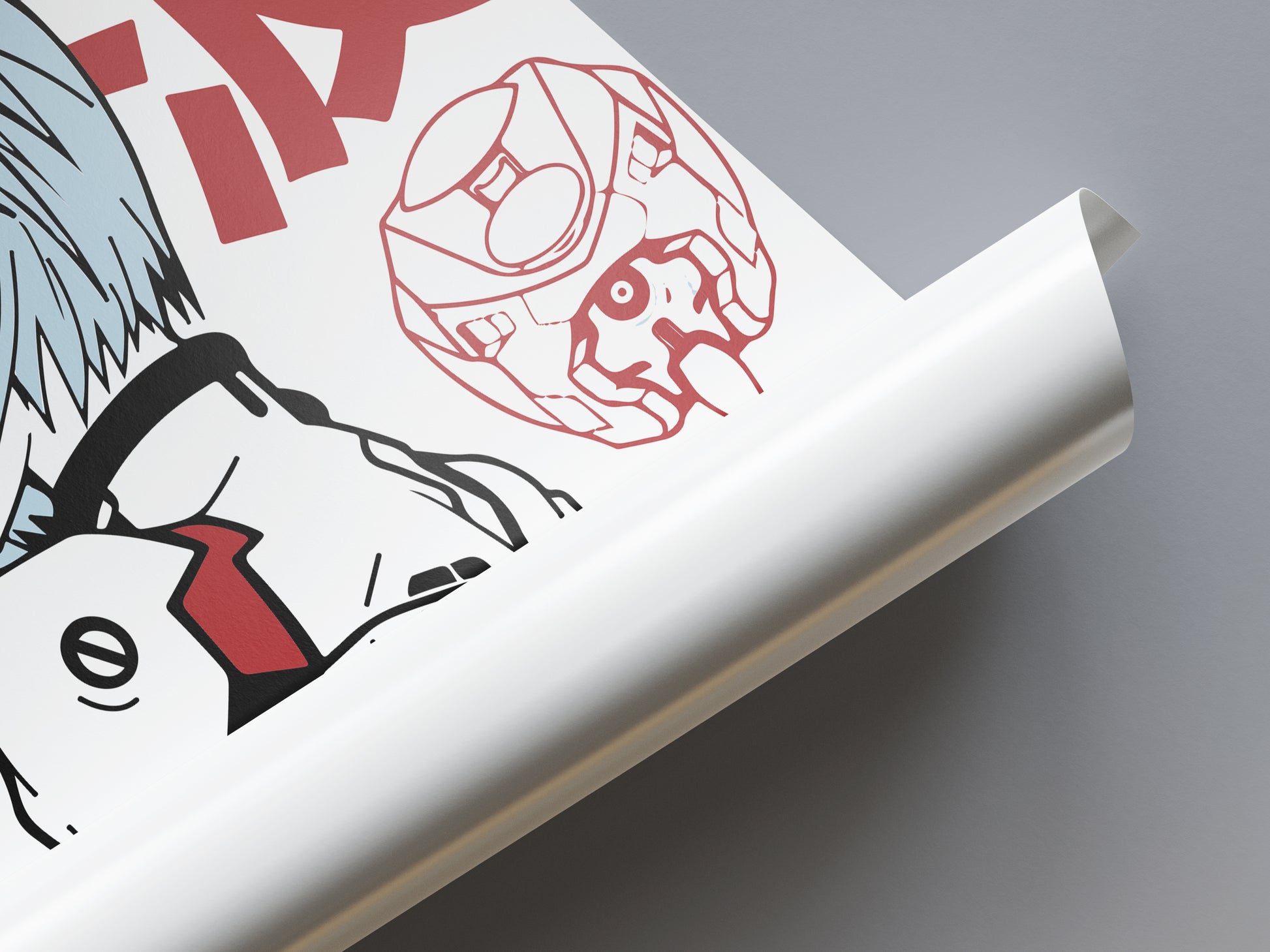 Rei Ayanami Poster - Neon Genesis Evangelion - Weebshop