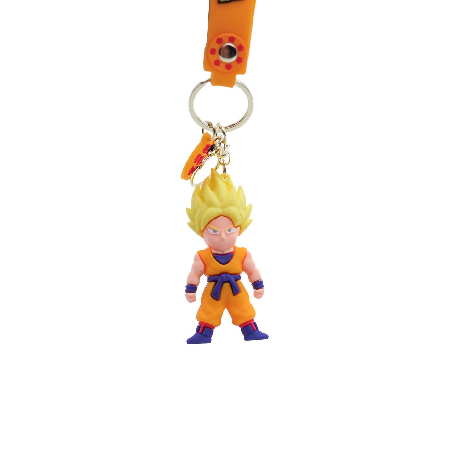 Goku Super Saiyan 2 Rubber Keychain - Dragon Ball