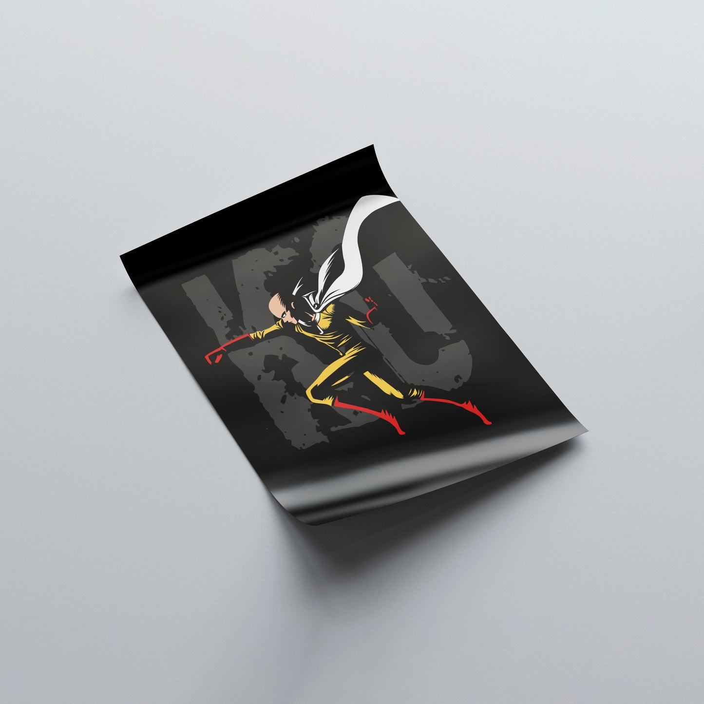 Saitama Punch KO Poster - One Punch Man - Weebshop