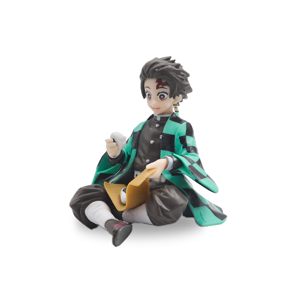 Tanjiro Kamado Eating Onigiri Figurine - Demon Slayer - Weebshop