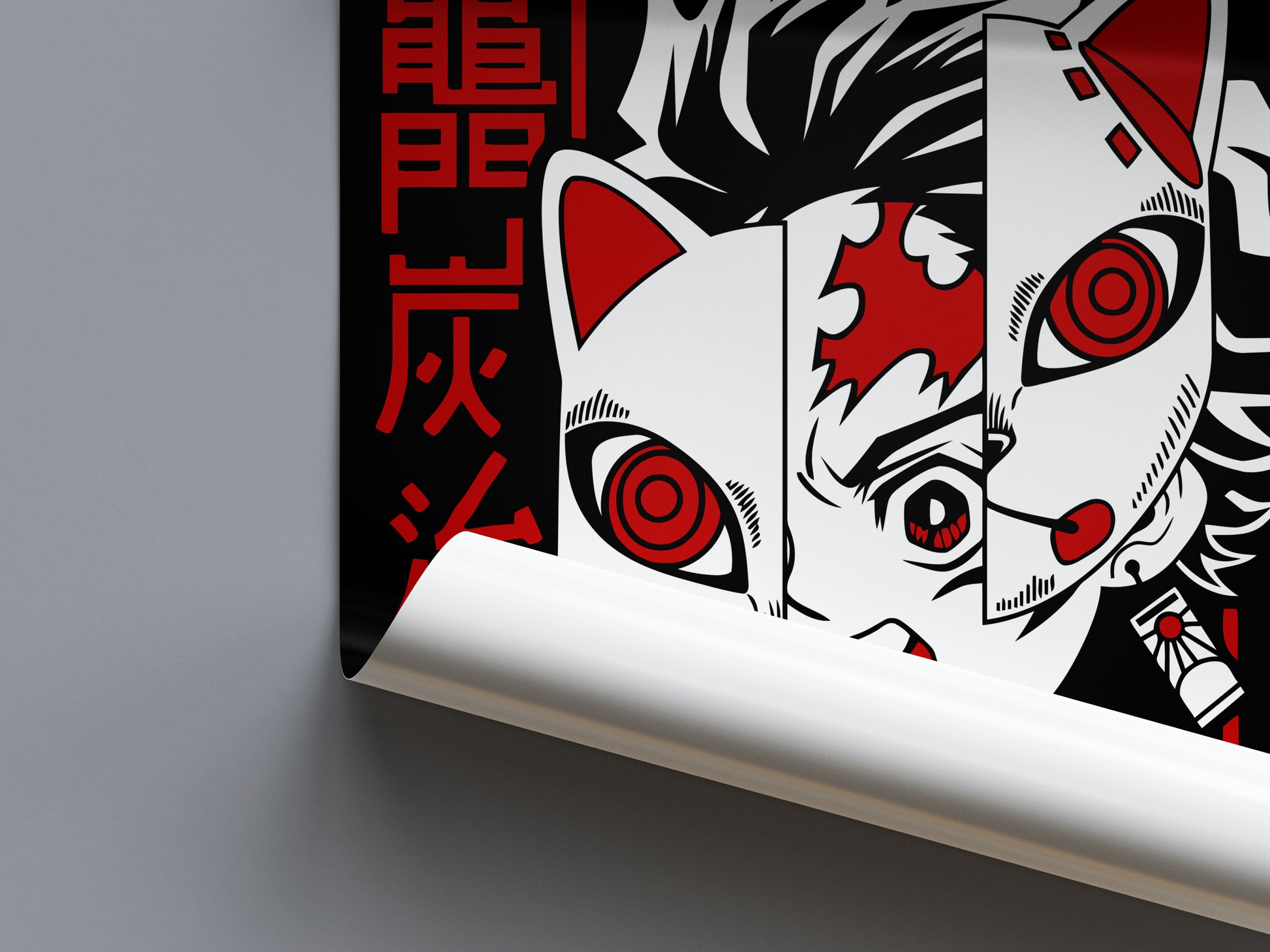 Tanjiro Kamado Hakuko Mask - Demon Slayer - Weebshop