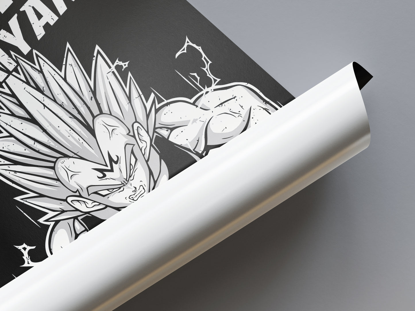 Train In Saiyan Poster - Dragon Ball - Weebshop