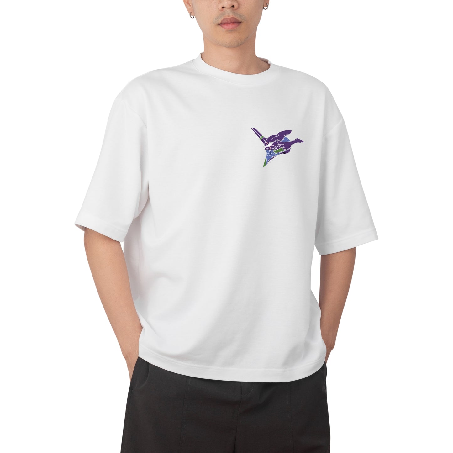 Evangelion Unit-01 (Eva-01) Oversized T-shirt - Neon Genesis Evangelion - Weebshop
