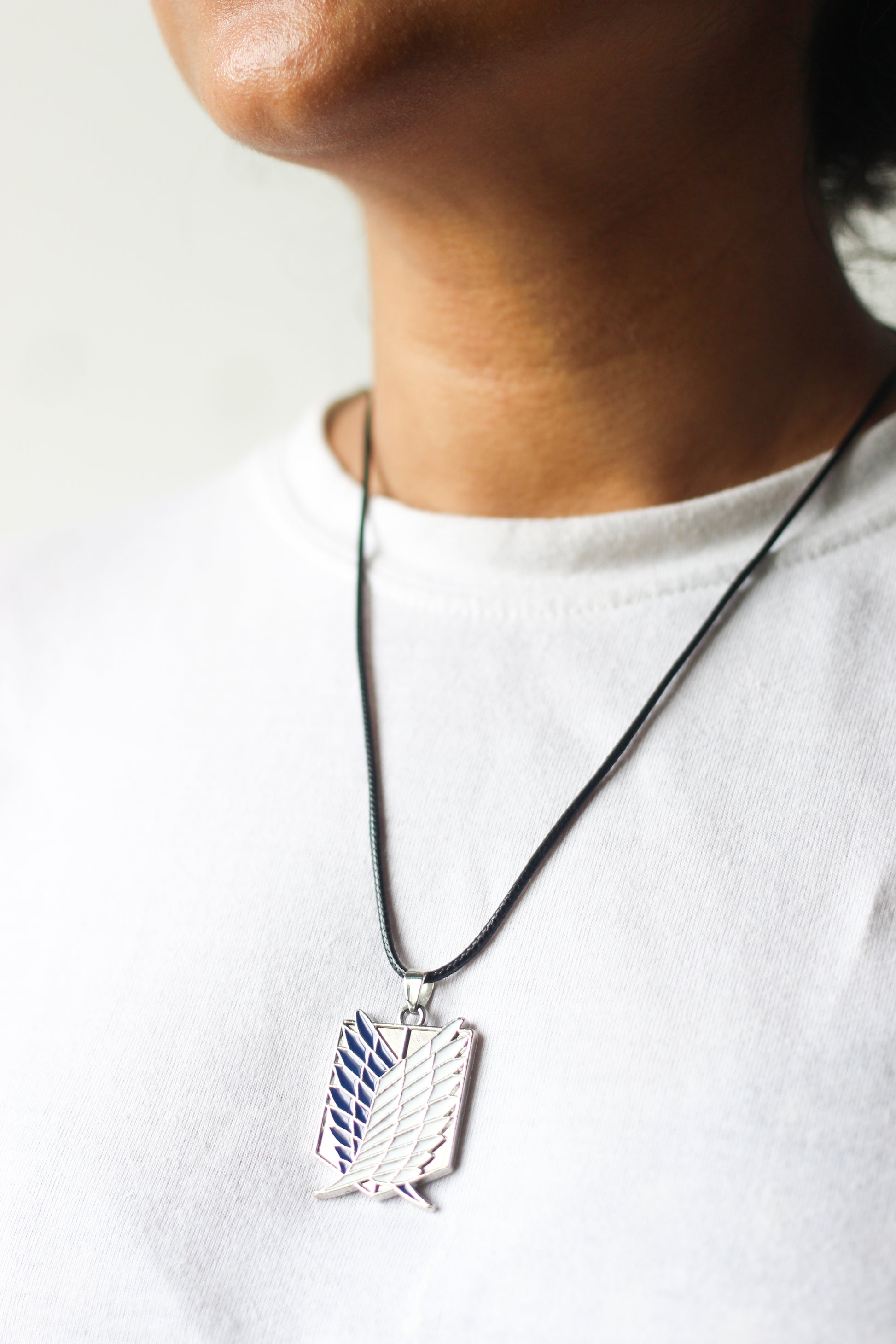 Survey Corps Silver Pendant - Attack On Titan - Weebshop