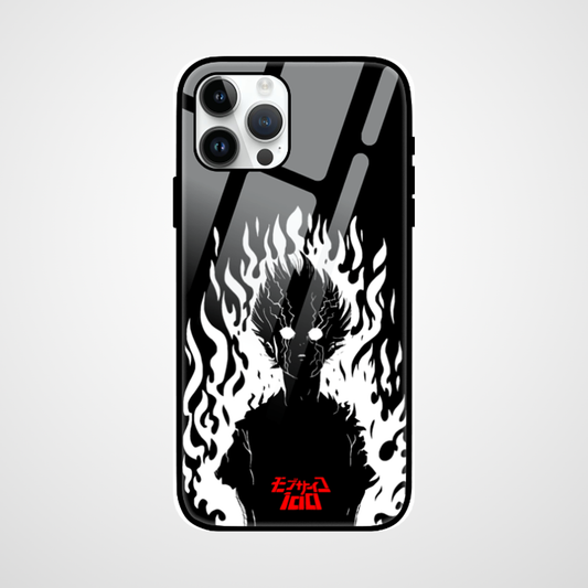 Shigeo Kageyama Lvl Max iPhone Glass Case - Mob Psycho 100 - Weebshop