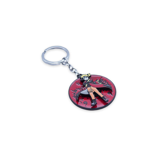 7th Hokage Sage Metal Spinner Keychain