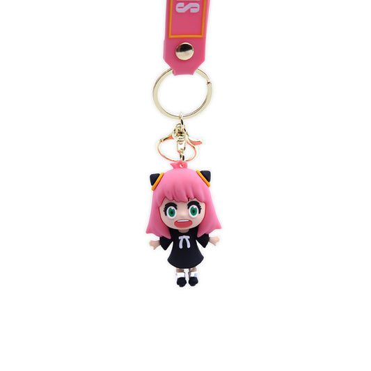 Anya Forger Rubber Keychain - Spy x Family