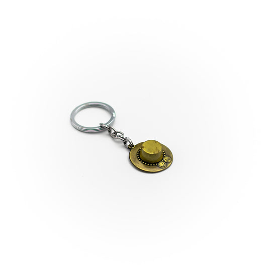 Ace Hat Metal Keychain - One Piece