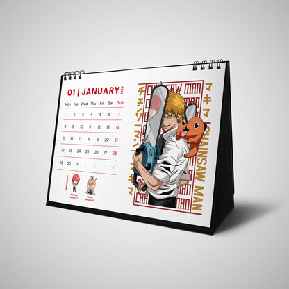 Chainsaw Man Calendar