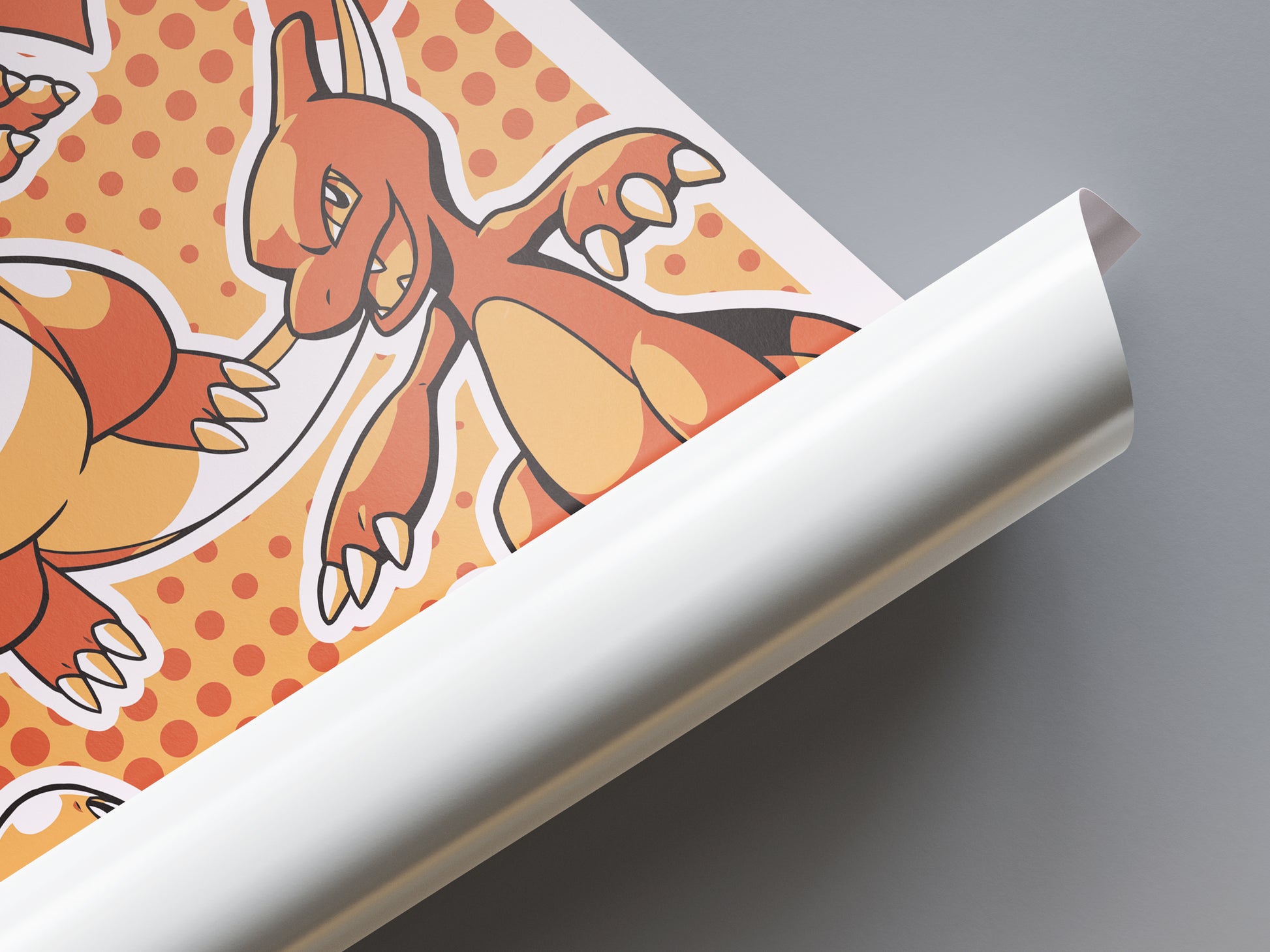 Charmander Evolution Poster - Pokemon - Weebshop