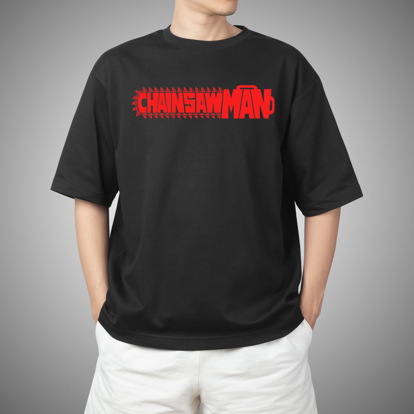 Denji & Makima Oversized T-shirt - Chainsaw Man