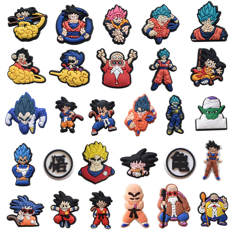 Dragon Ball Crocs Accessories Set of 28