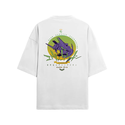 Evangelion Unit-01 (Eva-01) Oversized T-shirt - Neon Genesis Evangelion