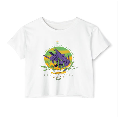 Evangelion Unit-01 (Eva-01) Crop Top - Neon Genesis Evangelion - Weebshop